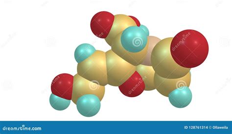 Amoxicillin Beta Lactam Antibiotic Drug Molecule Skeletal Formula