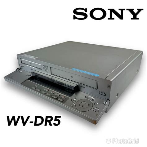 Yahoo オークション Sony ソニー Wv Dr5 Dv Minidv S Vhs Rmt V289b