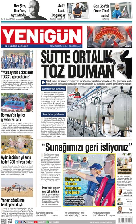 YENİGÜN GAZETESİ RÖPORTAJ