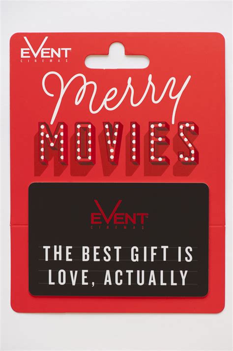 Merry Movies Gift Card – Event Cinemas – Agent Mystery Case