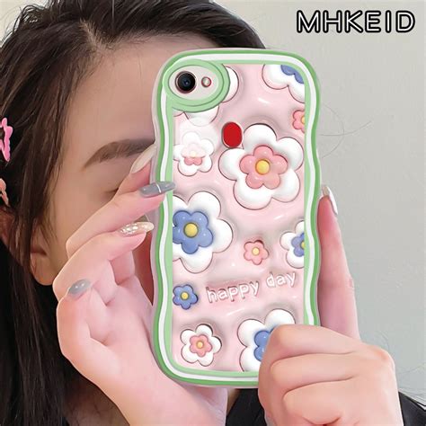 Mhkeid Casing Ponsel Untuk Oppo F5 Plus F5 Youth F7 F9 Pro F11 Pro A7x Realme U1 2 Pro Case 3d