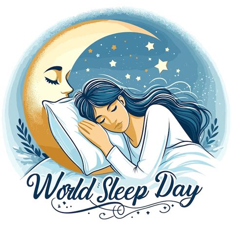 Premium Vector World Sleep Day Vector Illustration Generated Ai