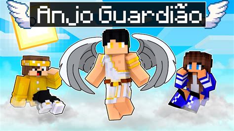 Virei o ANJO GUARDIÃO do meu amigo por 24 HORAS no Minecraft