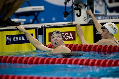 Kate Ziegler Talks About Breaking Janet Evanss World Record Swimming