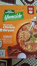 Tata Sampann Yumside Ready To Eat Chicken Biryani 330g Instant Food