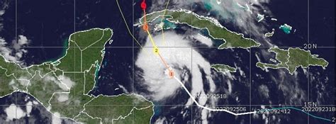 Ian Rapidly Strengthens Into A Hurricane Significant Wind And Storm