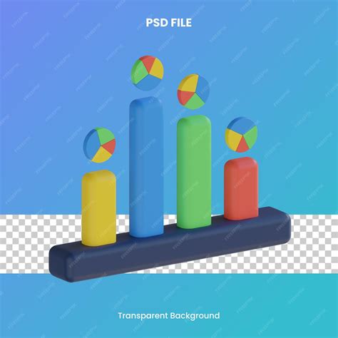 3d Bar Graph Psd