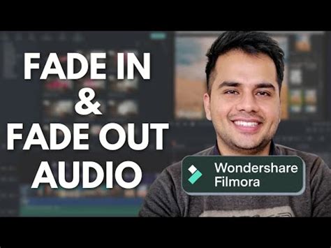 How To Fade In And Fade Out Audio In Filmora Easily Youtube