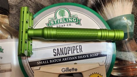 Second Use Of The Karve Bison Safety Razor Sandpiper Shaving Soap By