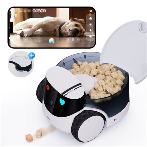 Rola Petpal Robot Pet Companion 25k Dogsand Cats Camera With Interactive