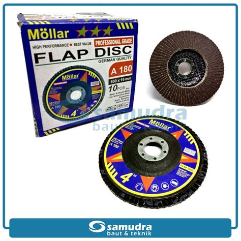 Jual Mollar No Flap Disc Mata Gerinda Gurinda Amplas Besi Tumpuk