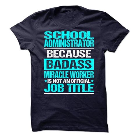 School Administrator Because Badass Miracle Worker Is Not An Official