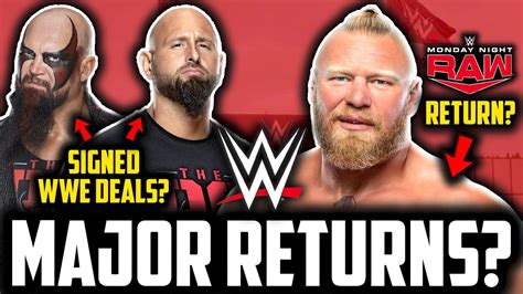 WWE Good Brothers RETURN Gallows Anderson WWE RETURN Brock