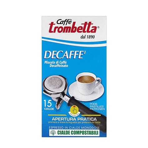 Box Cialde Decaff Caff Trombetta