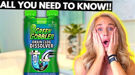 Green Gobbler Drain Clog Dissolver Full Review Link In Comments Youtube