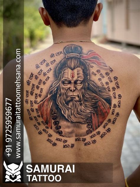 Hanuman Dada Tattoo Hanuman Tattoo Bajrangbali Tattoo Hanuman Ji Nu