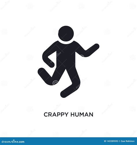 Crappy Human Isolated Icon Simple Element Illustration From Feelings