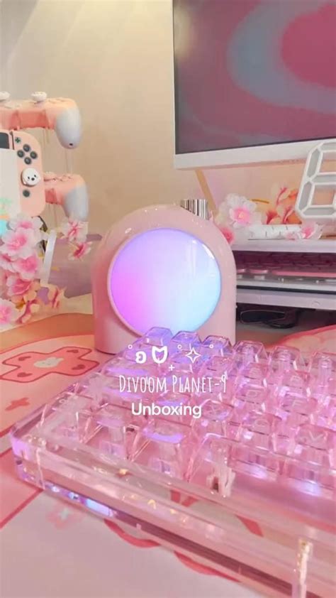 Divoom Planet-9 unboxing [Video] | Fondo de pantalla animado, Teclado para