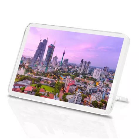 1 X Colombo Sri Lanka Sunset Classic Fridge Magnet Kitchen 2803 £3