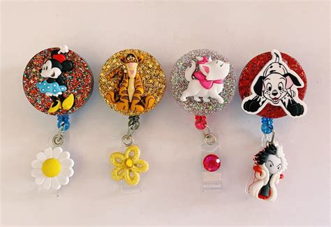 Disney Badge Reels Pt Etsy