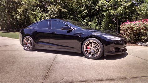 Tesla Model S custom wheels AG M580 20x8.5, ET +30, tire size 240/45 ...