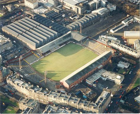 Old Tynecastle Park | Stadium pics, Football stadiums, Football pictures