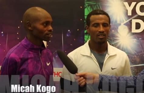 Micah Kogo Interview - Athletics Illustrated