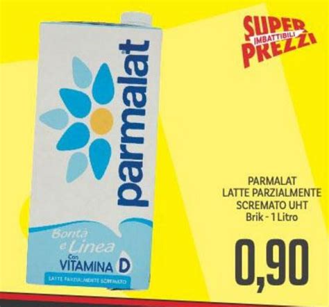 Parmalat Latte Parzialmente Scremato Uht Brik Litro Offerta Di