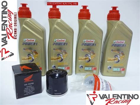 KIT TAGLIANDO HONDA INTEGRA NC 700 750 D 4 LITRI OLIO CASTROL FILTRI