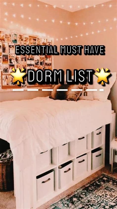 Dorm Room Items List For Freshman 2022 Artofit