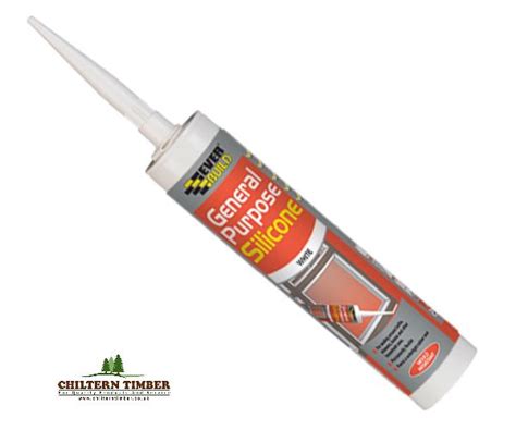 General Purpose Silicone Sealant White Chiltern Timber