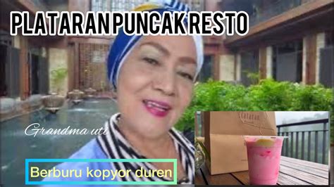 PLATARAN PUNCAK RESTO II MAKANAN DAN VIEW NYA JUARA YouTube