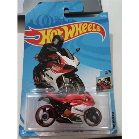 Miniatura Hot Wheels Moto Ducati Panigale Hw Moto Shopee Brasil