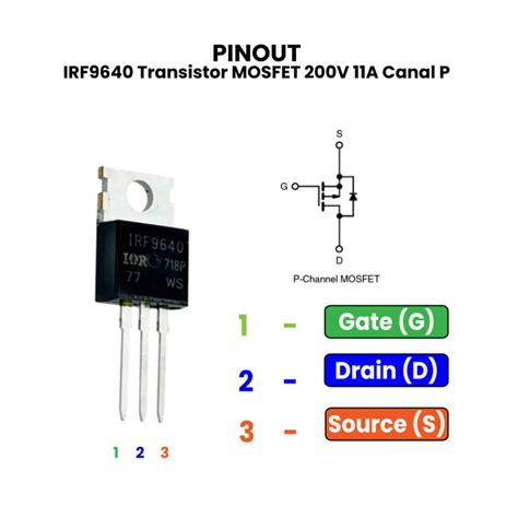 Pinagem Pinout Transistor Mosfet Npn Irf Off