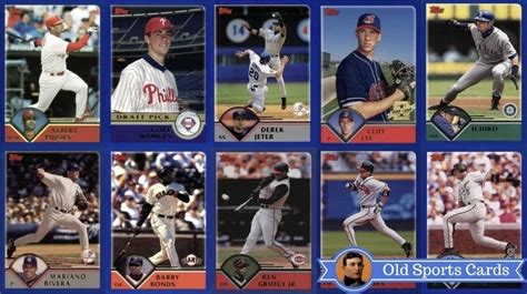 Most Valuable Topps Baseball Cards Old Sports Cards