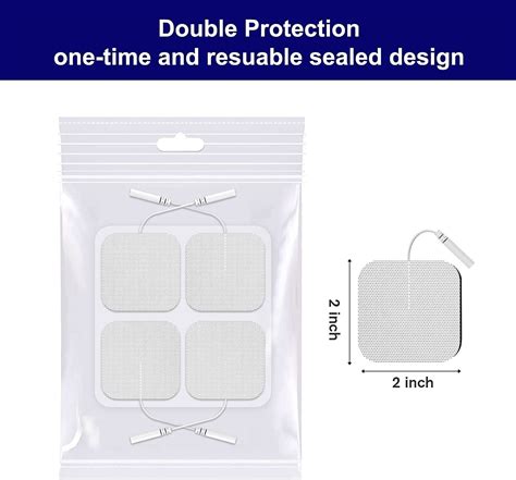 Tens Unit Replacement Electrode Pads Reusable X Pcs For Auvon Tens