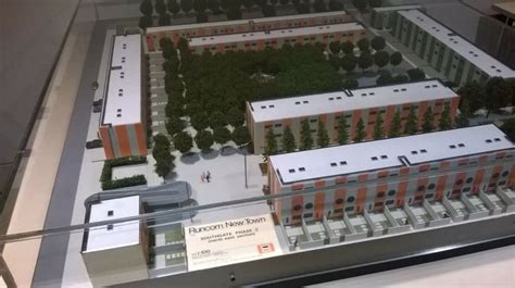 Original Runcorn New Town Model Of Southgate Phase 2