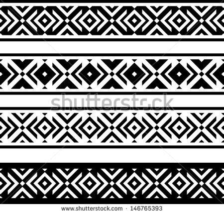 Geometric-border-decoration Stock Vectors & Vector Clip Art | Pattern ...