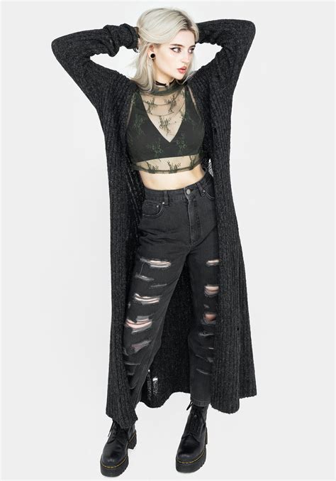 Eternal Lace Long Sleeve Crop Top Green Disturbia