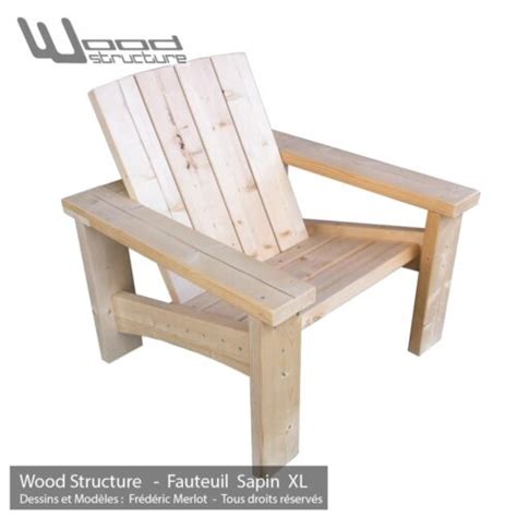 Fauteuil Bois Salon De Jardin Design By Wood Structure