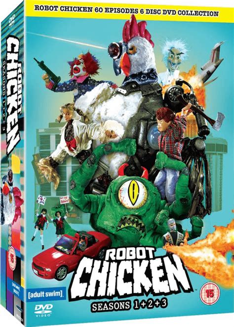 Robot Chicken Series 1 3 Complete Dvd Zavvi Uk