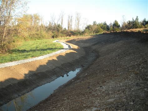 Gocolumbiamo Stormwater Utility Level Spreader At Parkside Mulch Site