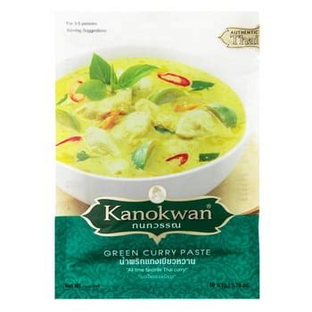 Pasta Curry Zielona Kanokwan 50g 14366126596 Allegro Pl