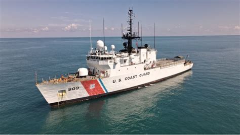 U S Coast Guard Cutter Campbell Returns Home Following Day Patrol