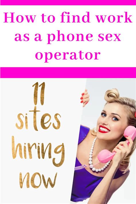 How To Work As A Phone Sex Operator From Home Top Sites