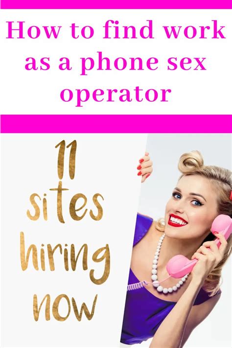 How To Work As A Phone Sex Operator From Home {top 10 Sites}