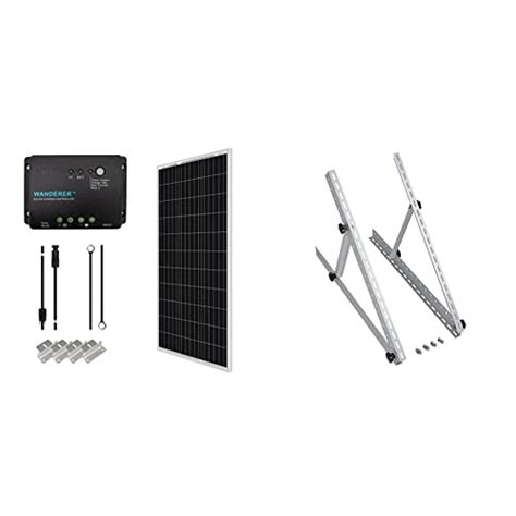 Renogy 400 Watt 12 Volt Monocrystalline Solar Starter Kit With Wanderer