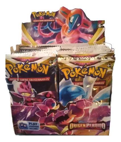 Caja Cartas Pokemon 36 Sobres Origen Perdido Cuotas sin interés