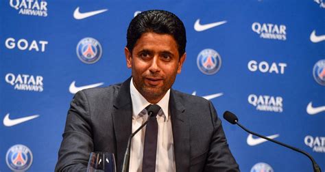 Équipe De France Psg Nasser Al Khelaïfi à Lentraînement Des Bleus