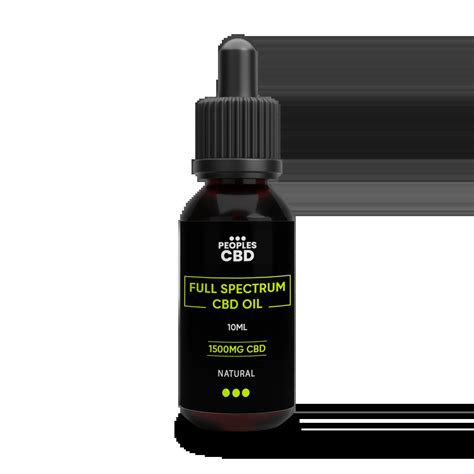 Full Spectrum Cbd Oil 1500mg Peoples Cbd®